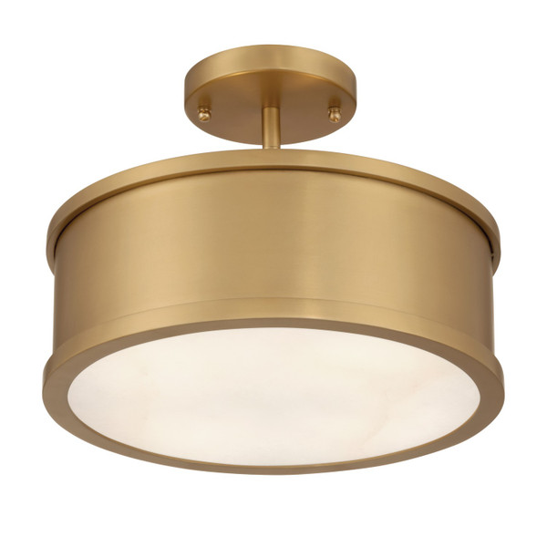 Metropolitan - N2352-732 - Two Light Semi-Flush Mount - Wynn - Legacy Brass