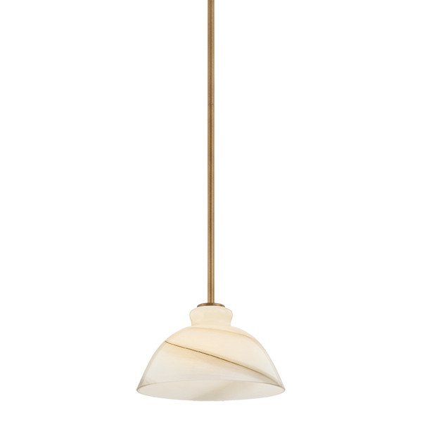 Mitzi - H1183701S-PBR - One Light Pendant - Dessi - Patina Brass