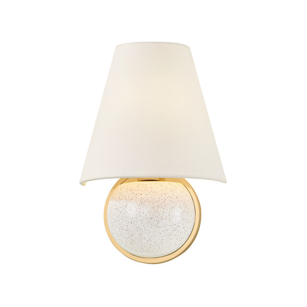 Mitzi - H1063101-AGB - One Light Wall Sconce - Marlena - Aged Brass