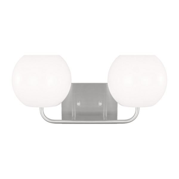 Generation Lighting - GLV1012BS - Two Light Vanity - Rory - Brushed Steel