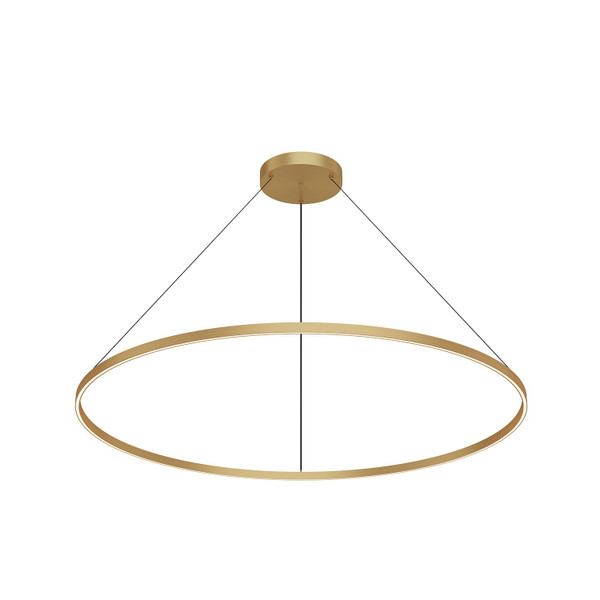 Kuzco Lighting - PD87760-BG - LED Pendant - Cerchio - Brushed Gold