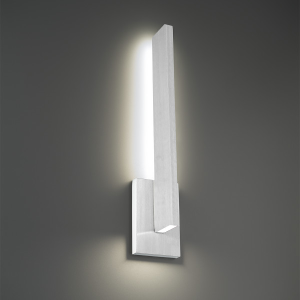 Modern Forms - WS-W18122-35-AL - LED Outdoor Wall Sconce - Mako - Brushed Aluminum