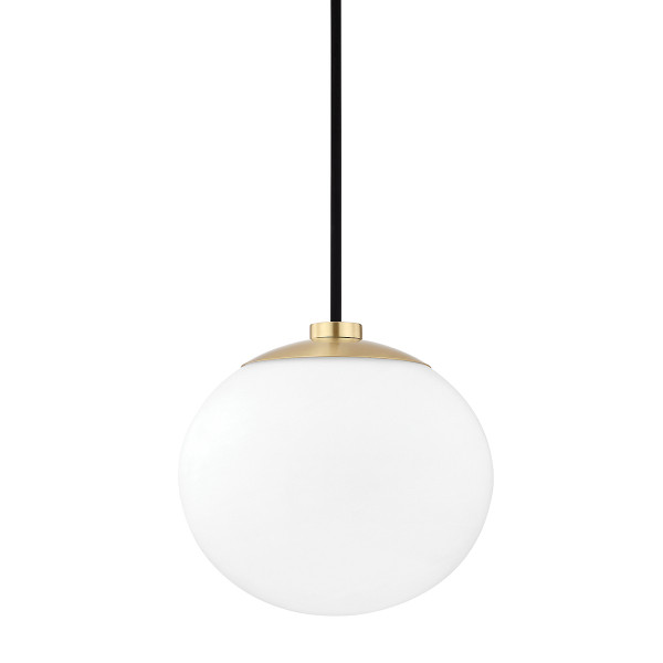 Mitzi - H134701-AGB - One Light Pendant - Estee - Aged Brass