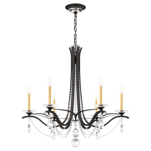 Schonbek - VA8336N-51H - Six Light Chandelier - Vesca - Black