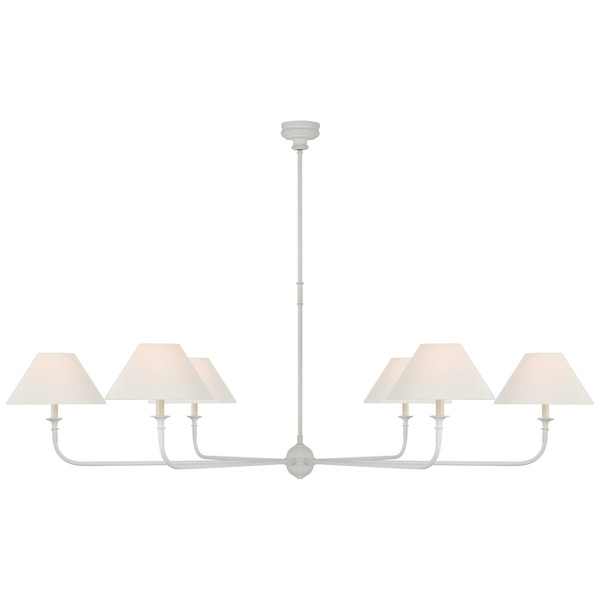 Visual Comfort Signature - TOB 5454PW-L - LED Chandelier - Piaf - Plaster White