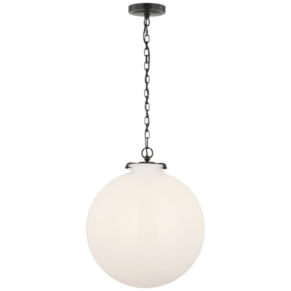 Visual Comfort Signature - TOB 5227BZ/G4-WG - LED Pendant - Katie Globe - Bronze