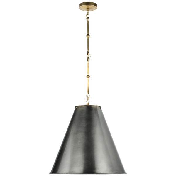 Visual Comfort Signature - TOB 5091HAB-BZ - One Light Pendant - Goodman - Hand-Rubbed Antique Brass