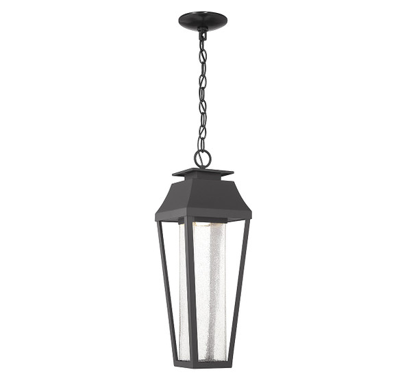 Savoy House - 5-357-BK - LED Outdoor Hanging Lantern - Brookline - Matte Black