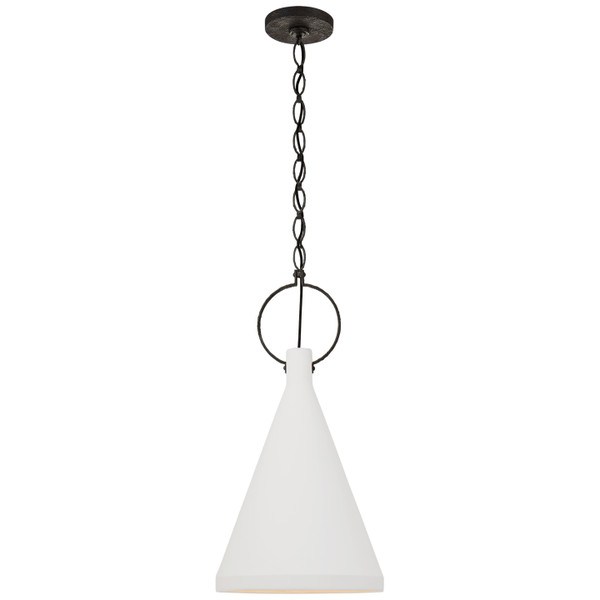 Visual Comfort Signature - SK 5361NR-PW - One Light Pendant - Limoges - Natural Rust