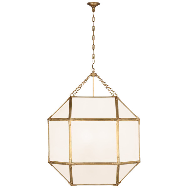 Visual Comfort Signature - SK 5034GI-WG - LED Lantern - Morris - Gilded Iron