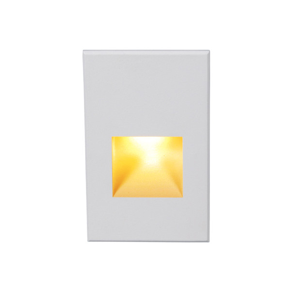 W.A.C. Lighting - WL-LED200F-AM-WT - LED Step and Wall Light - Led200 - White on Aluminum