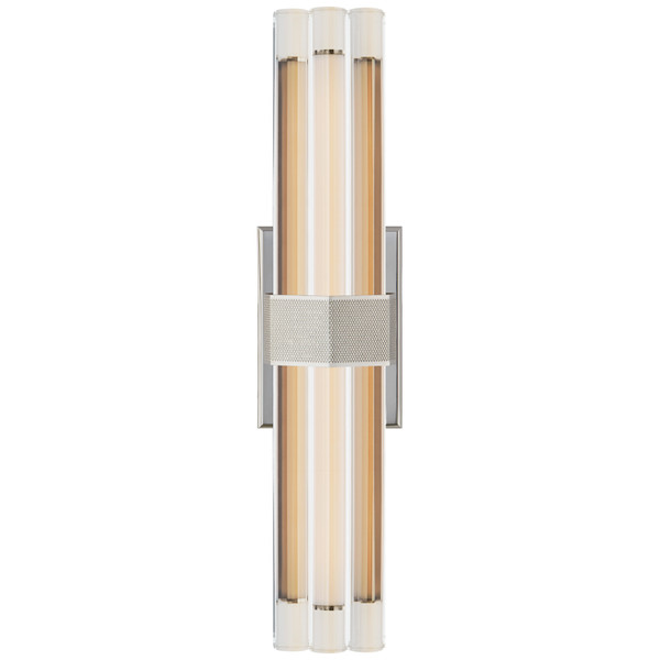 Visual Comfort Signature - LR 2909PN-CG - LED Wall Sconce - Fascio - Polished Nickel