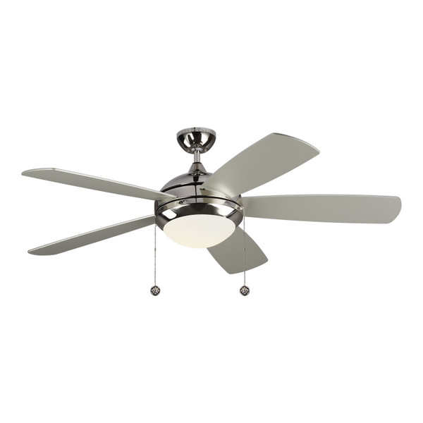 Generation Lighting. - 5DIC52PND-V1 - 52" Ceiling Fan - Discus - Polished Nickel