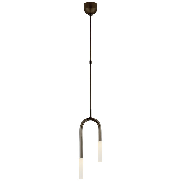 Visual Comfort Signature - KW 5590BZ-EC - LED Pendant - Rousseau - Bronze