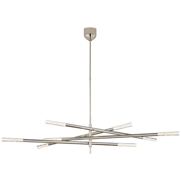 Visual Comfort Signature - KW 5589PN-SG - LED Chandelier - Rousseau - Polished Nickel