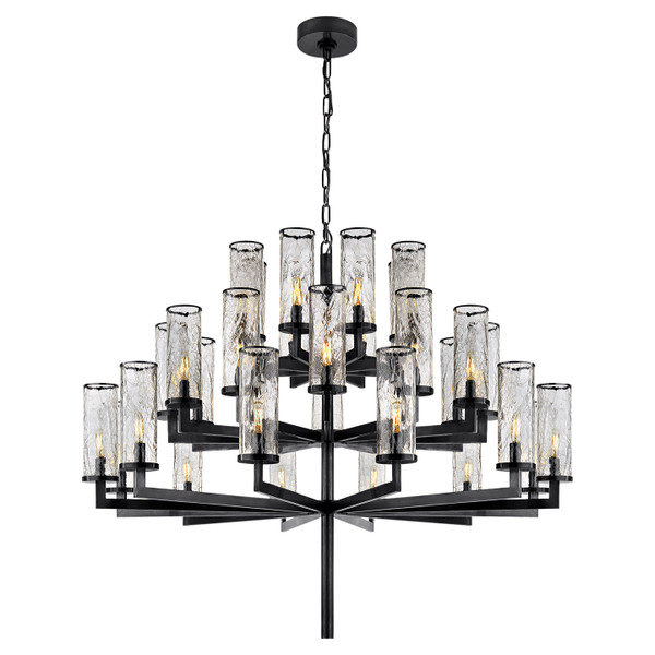 Visual Comfort Signature - KW 5202BZ-CRG - 32 Light Chandelier - Liaison - Bronze