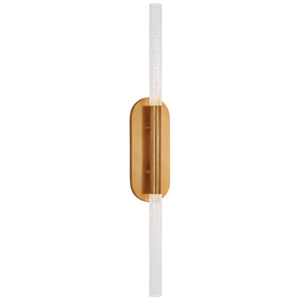 Visual Comfort Signature - KW 2287AB-SG - LED Wall Sconce - Rousseau - Antique-Burnished Brass