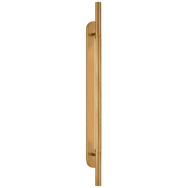 Visual Comfort Signature - KW 2286AB-EC - LED Wall Sconce - Rousseau - Antique-Burnished Brass