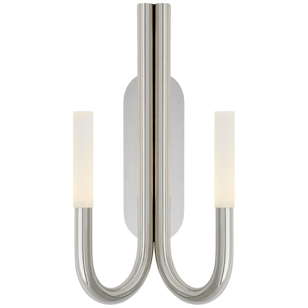 Visual Comfort Signature - KW 2283PN-EC - LED Wall Sconce - Rousseau - Polished Nickel