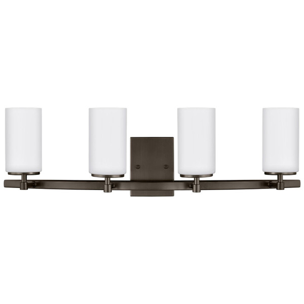 Generation Lighting. - 4424604EN3-778 - Four Light Wall / Bath - Alturas - Brushed Oil Rubbed Bronze