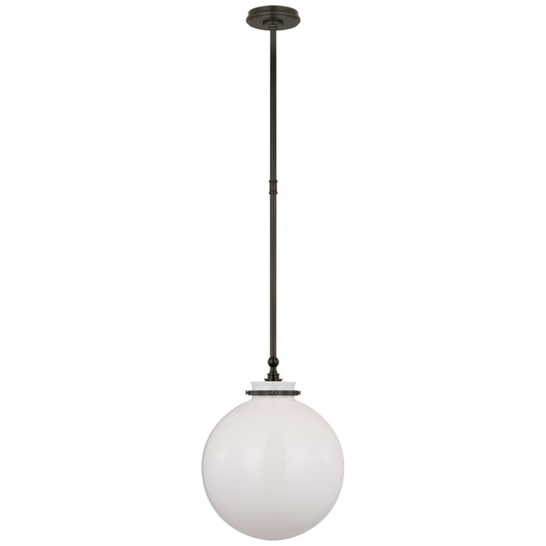Visual Comfort Signature - CHC 5542BZ-WG - LED Pendant - Parkington - Bronze