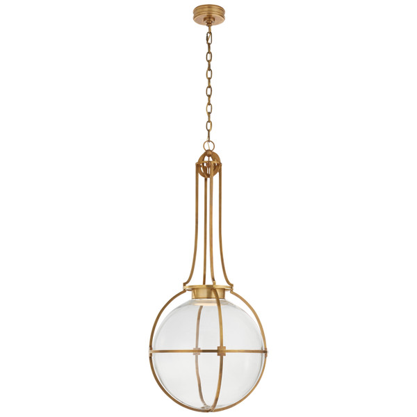 Visual Comfort Signature - CHC 5479AB-CG - LED Pendant - Gracie - Antique-Burnished Brass