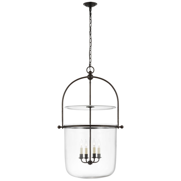 Visual Comfort Signature - CHC 2271AI-CG - Four Light Lantern - Lorford - Aged Iron