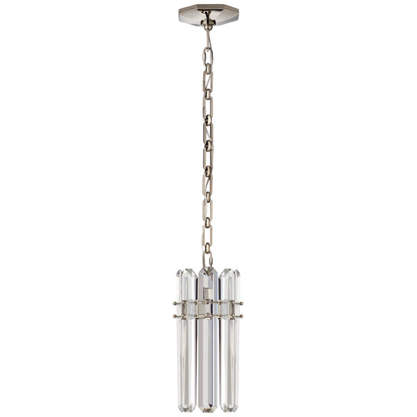 Visual Comfort Signature - ARN 5123PN-CG - One Light Pendant - Bonnington - Polished Nickel