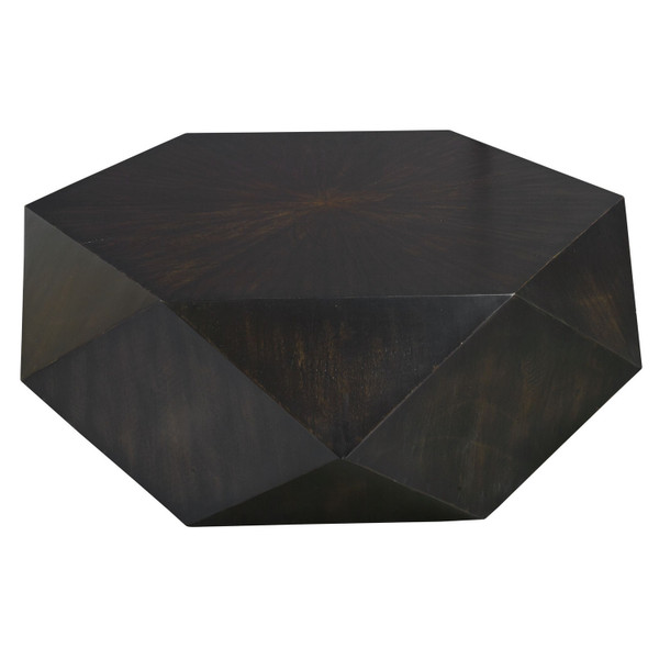 Uttermost - 25491 - Coffee Table - Volker - Black