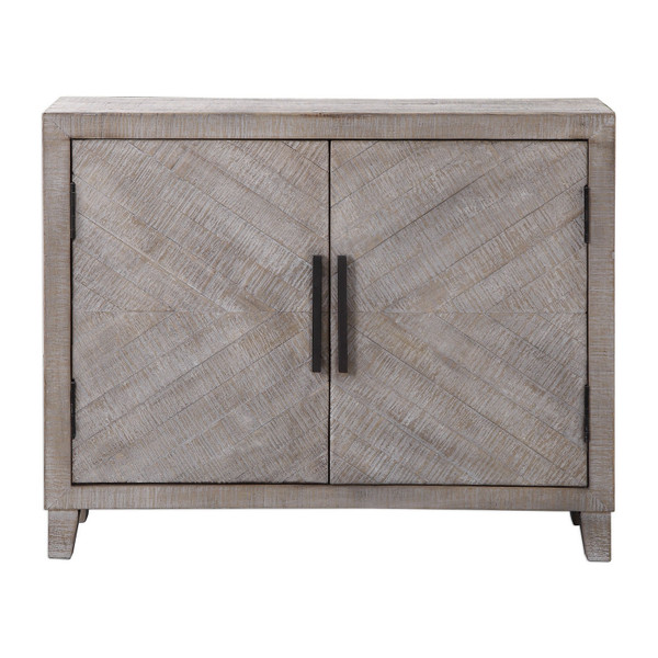 Uttermost - 24873 - Accent Cabinet - Adalind - White Washed Glaze