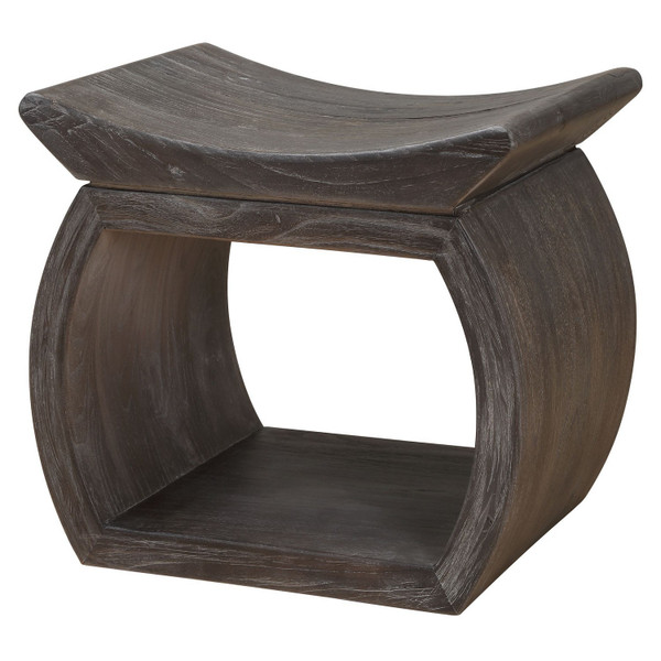 Uttermost - 24401 - Accent Stool - Connor - Solid Wood
