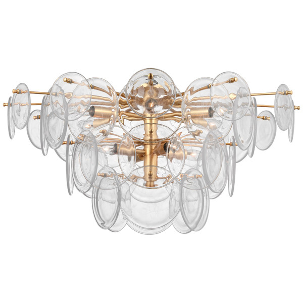 Visual Comfort Signature - ARN 4453G-CSG - LED Flush Mount - Loire - Gild