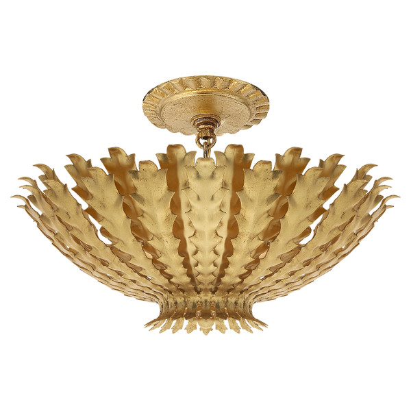 Visual Comfort Signature - ARN 4011G - Three Light Chandelier - Hampton - Gild
