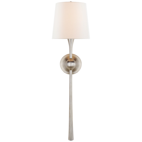 Visual Comfort Signature - ARN 2302BSL-L - One Light Wall Sconce - Dover - Burnished Silver Leaf