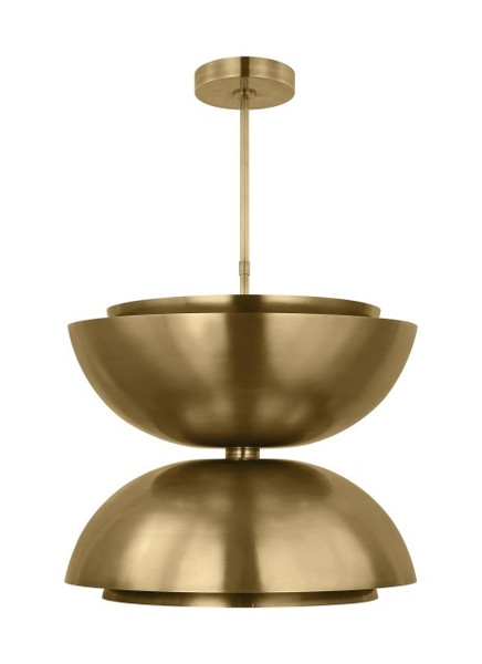 Visual Comfort Modern - SLPD13327NB - LED Pendant - Shanti - Natural Brass