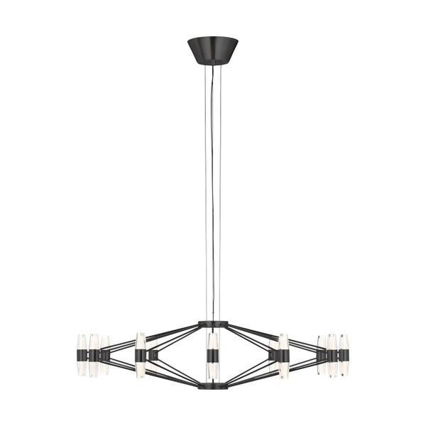 Visual Comfort Modern - SLCH24927BZ - LED Chandelier - Lassell - Dark Bronze