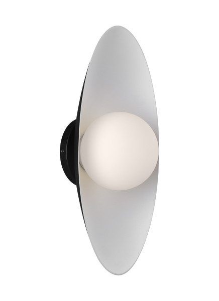 Visual Comfort Modern - 700WSJNI16BW-LED930 - LED Wall Sconce - Joni - Matte Black / Matte White