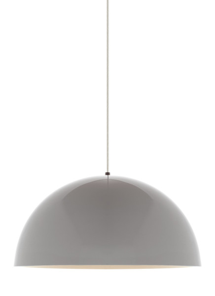 Visual Comfort Modern - 700TDPSP24WWB - One Light Pendant - Powell Street - Black