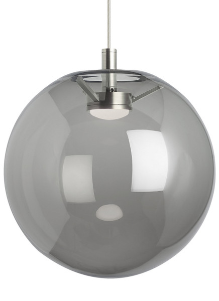 Visual Comfort Modern - 700TDPLNPKS-LEDWD - LED Pendant - Palona - Satin Nickel