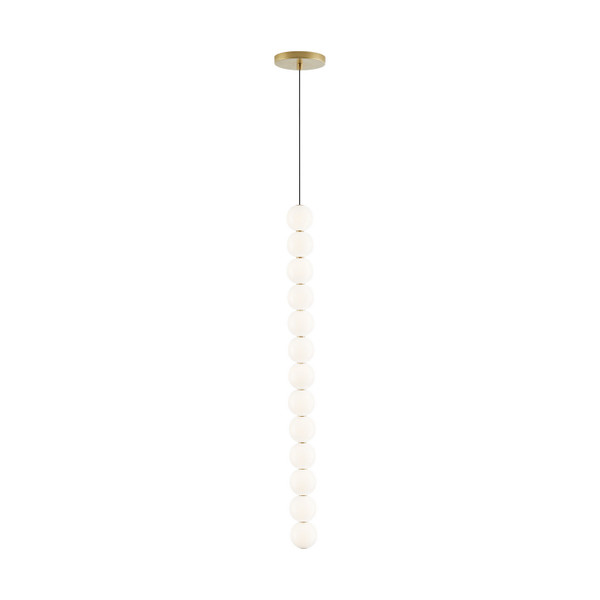 Visual Comfort Modern - 700TDOBT13NB-LED927 - LED Pendant - Orbet - Natural Brass