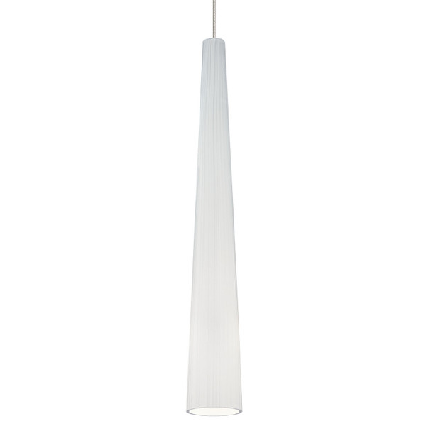 Visual Comfort Modern - 700MPZENLWS - One Light Pendant - Zenith - Satin Nickel