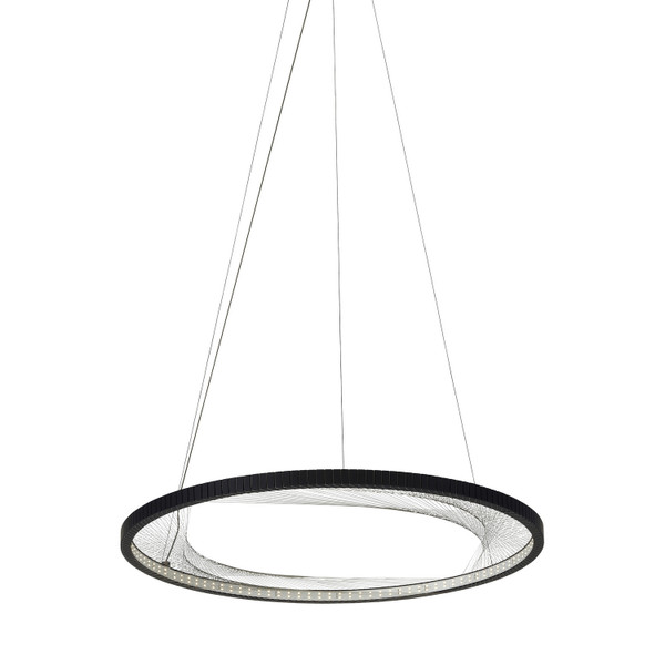 Visual Comfort Modern - 700INT30B-LED827 - LED Suspension - Interlace - Black
