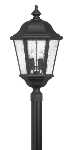 Hinkley - 1677BK-LL - LED Post Mount - Edgewater - Black