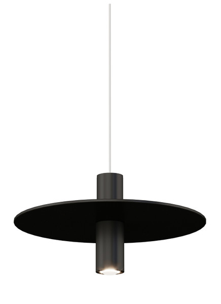 Visual Comfort Modern - 700FJPNTB-LED930 - LED Pendant - Ponte - Nightshade Black