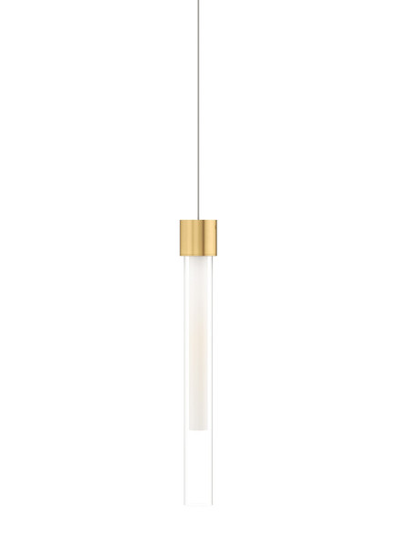 Visual Comfort Modern - 700FJLNGFNB-LED930 - LED Pendant - Linger - Natural Brass
