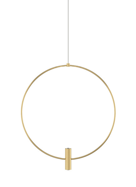 Visual Comfort Modern - 700FJLAY18NB-LED930 - LED Pendant - Layla - Natural Brass