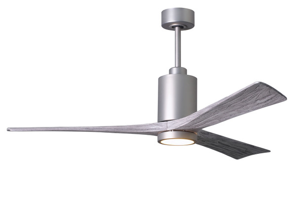 Matthews Fan Company - PA3-BN-BW-60 - 60Ceiling Fan - Patricia - Brushed Nickel