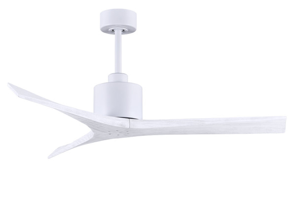 Matthews Fan Company - MW-MWH-MWH-52 - 52Ceiling Fan - Mollywood - Matte White