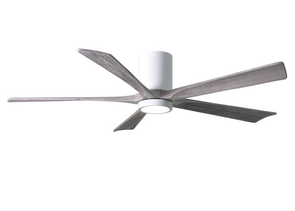 Matthews Fan Company - IR5HLK-WH-BW-60 - 60Ceiling Fan - Irene-5HLK - Gloss White