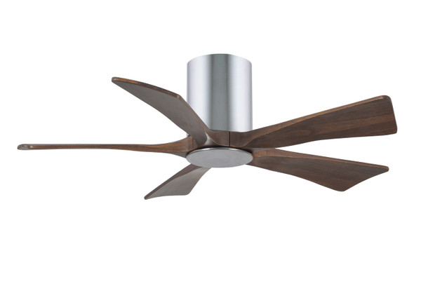 Matthews Fan Company - IR5HLK-CR-WA-42 - 42Ceiling Fan - Irene-5HLK - Polished Chrome